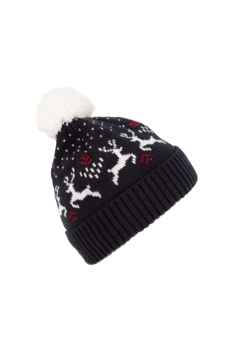 BEANIE DE IARNĂ CU DESIGN DE REN