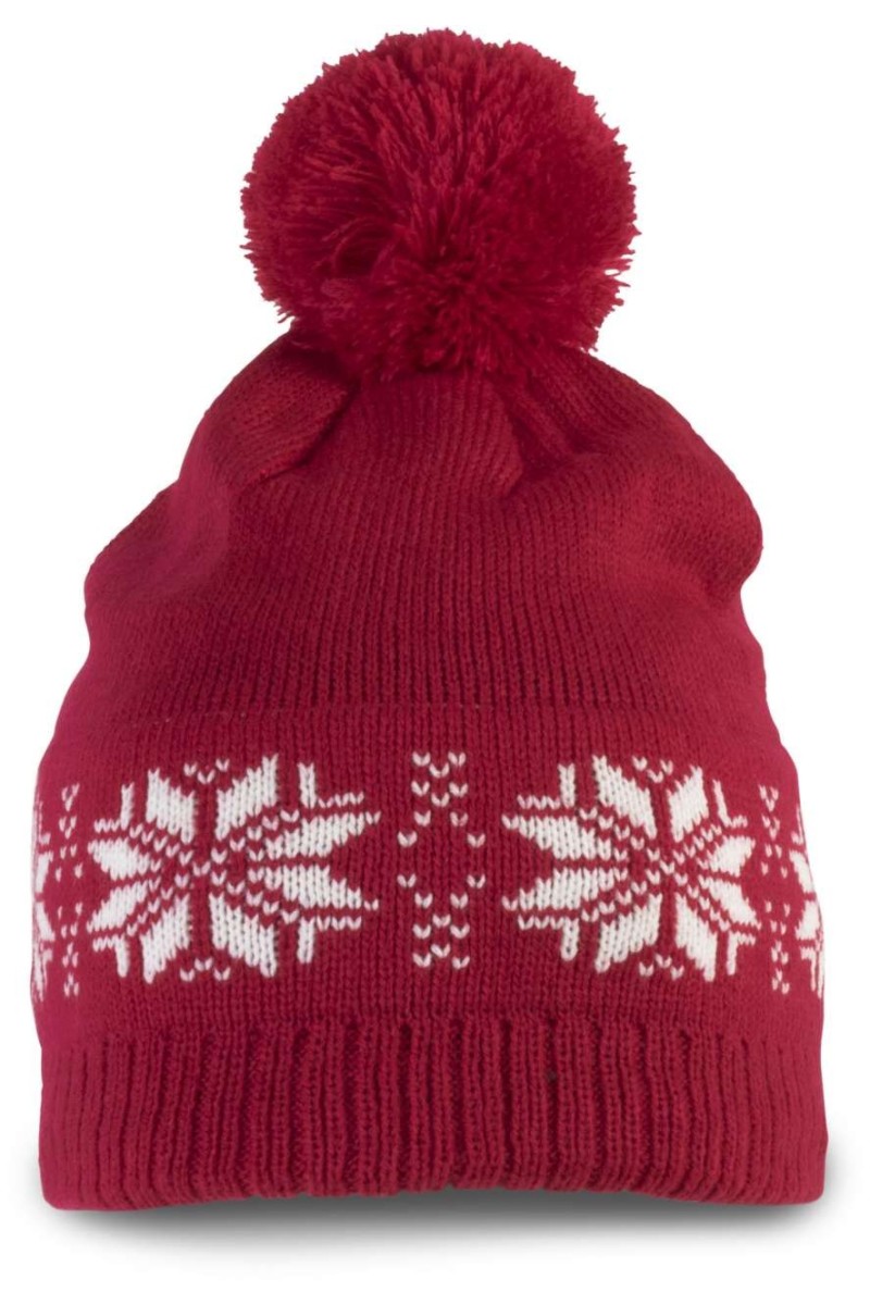 FAIR ISLE KNIT BEANIE