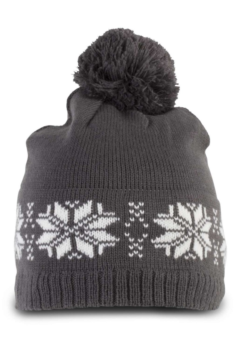 FAIR ISLE KNIT BEANIE