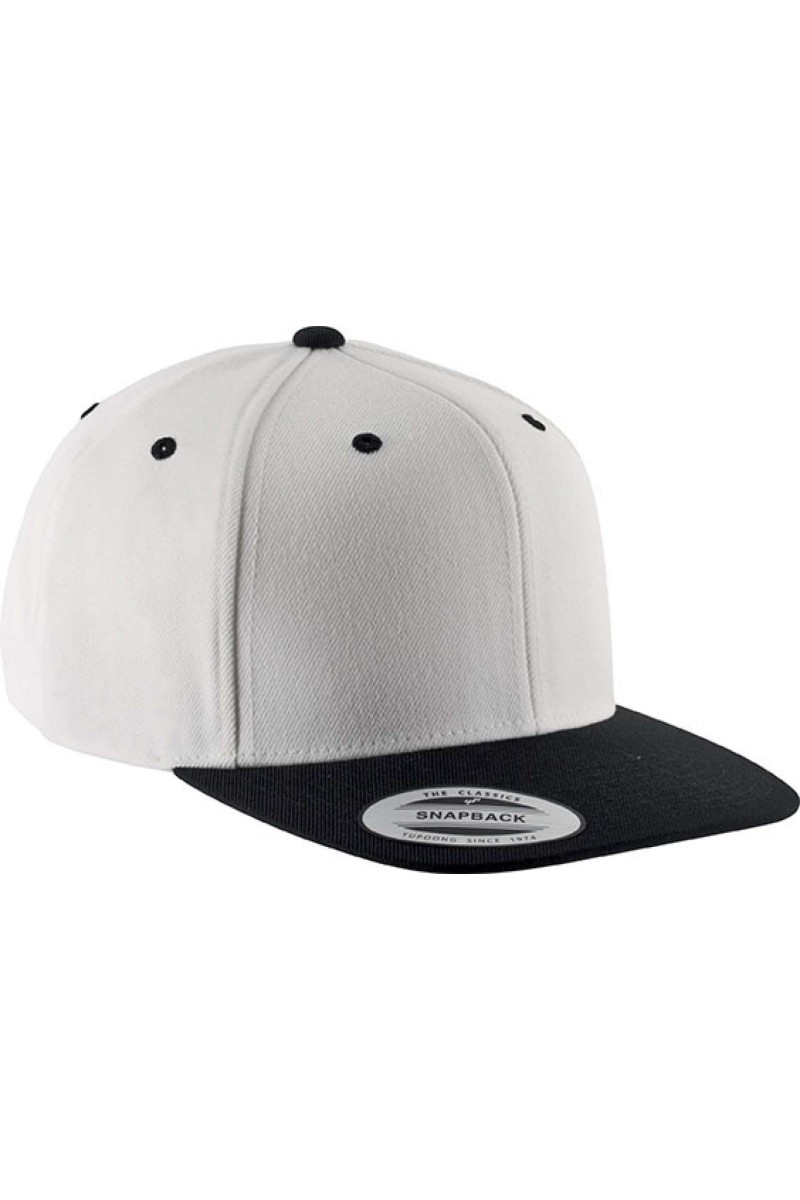 FLAT PEAK CAP - 6 PANELS