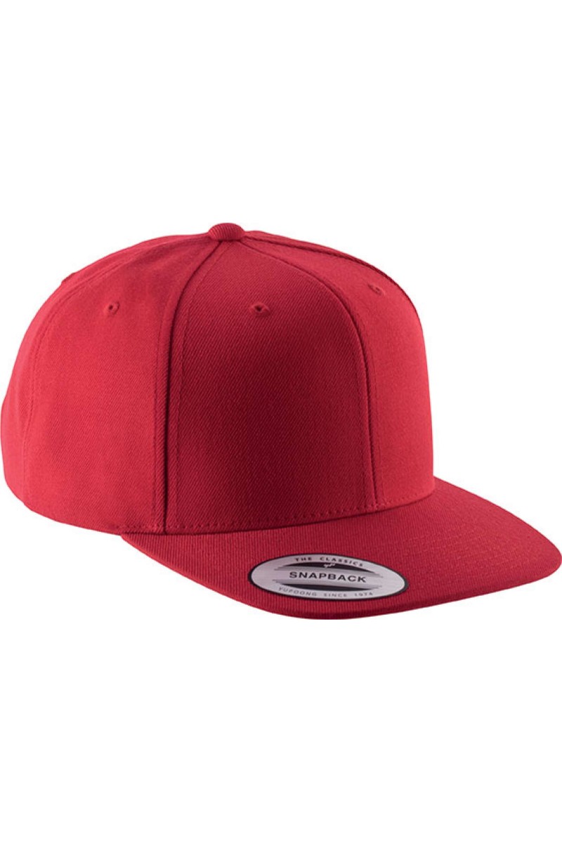 FLAT PEAK CAP - 6 PANELS