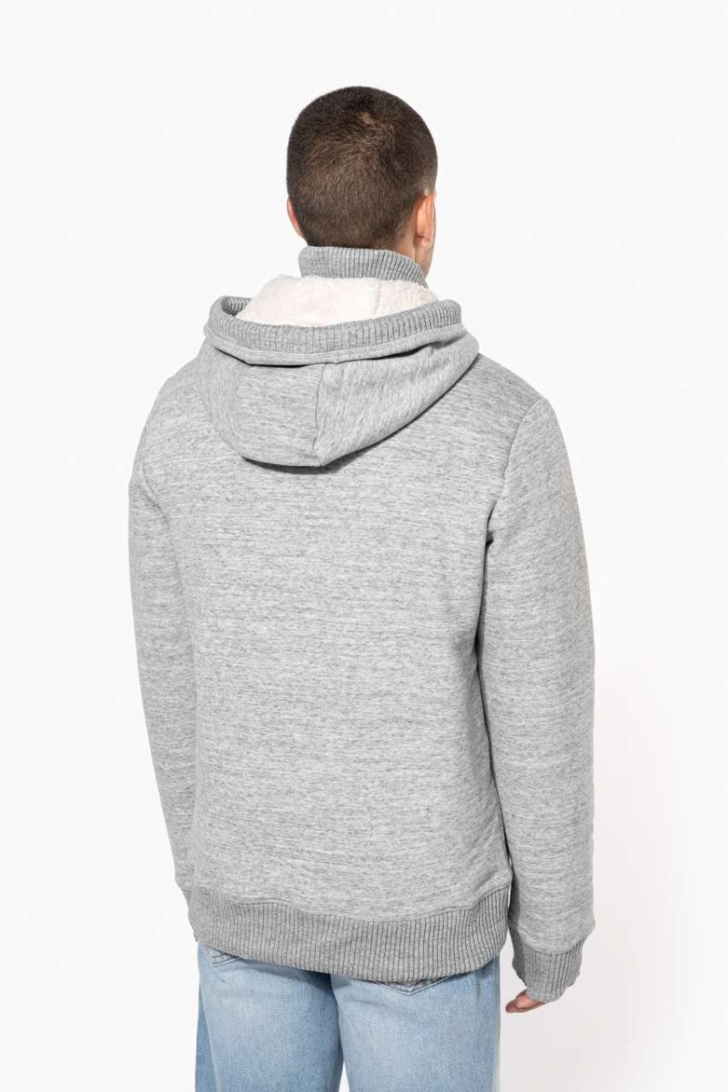 VINTAGE SHERPA-LINED FLEECE JACKET