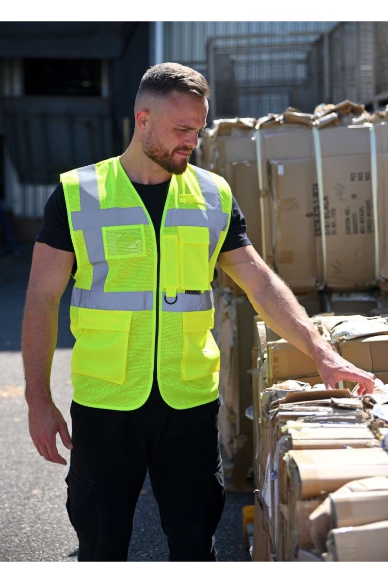 MESH EXECUTIVE VEST "LARISA"