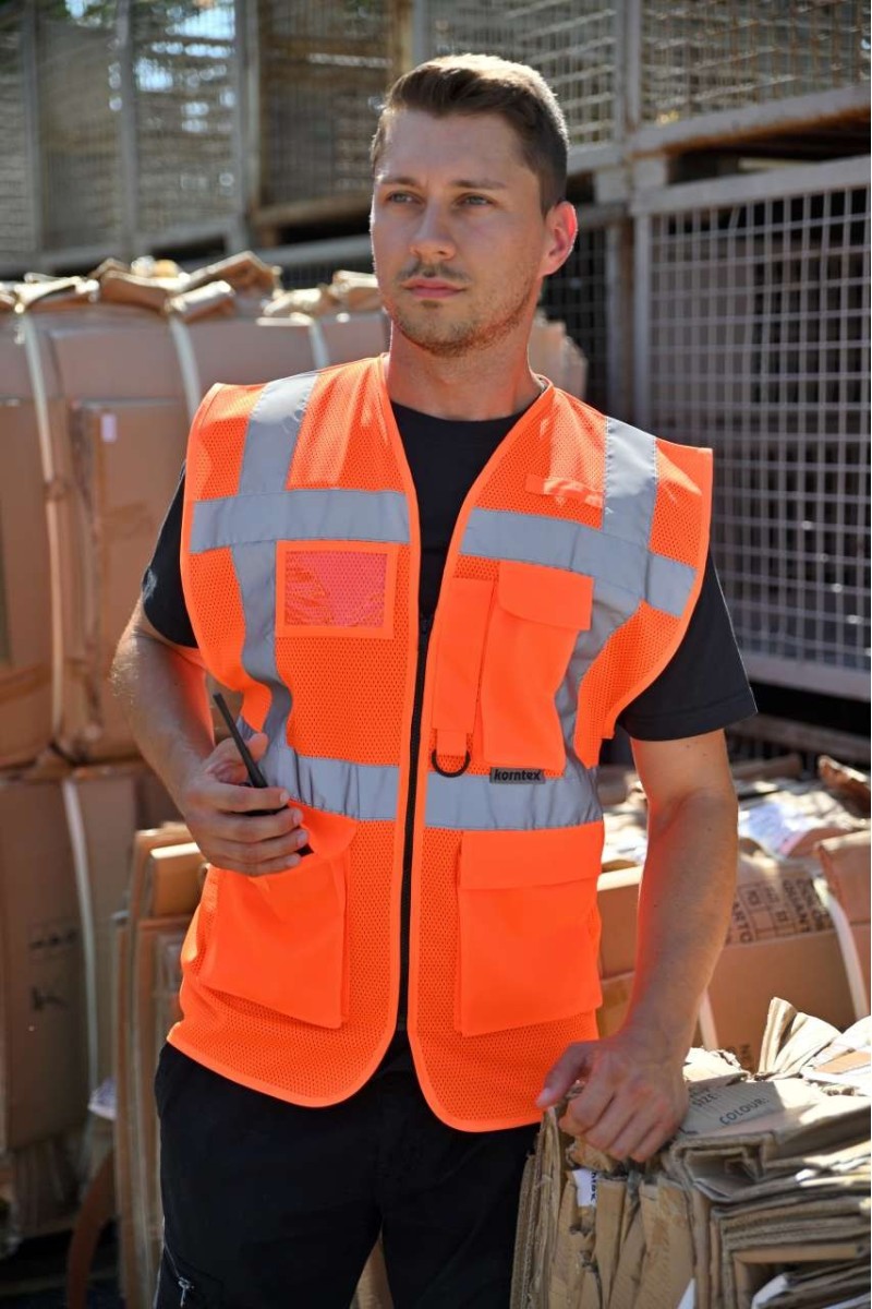 MESH EXECUTIVE VEST "LARISA"