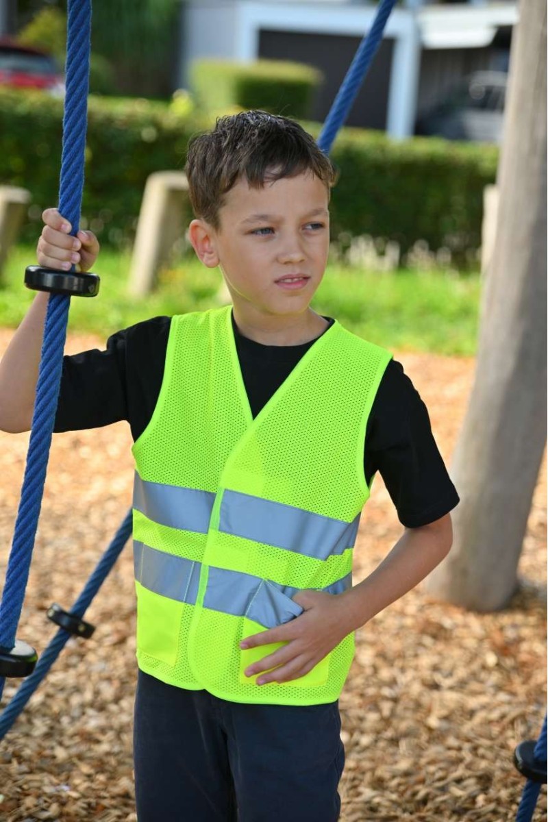 MESH SAFETY VEST FOR CHILDREN "KORFU"
