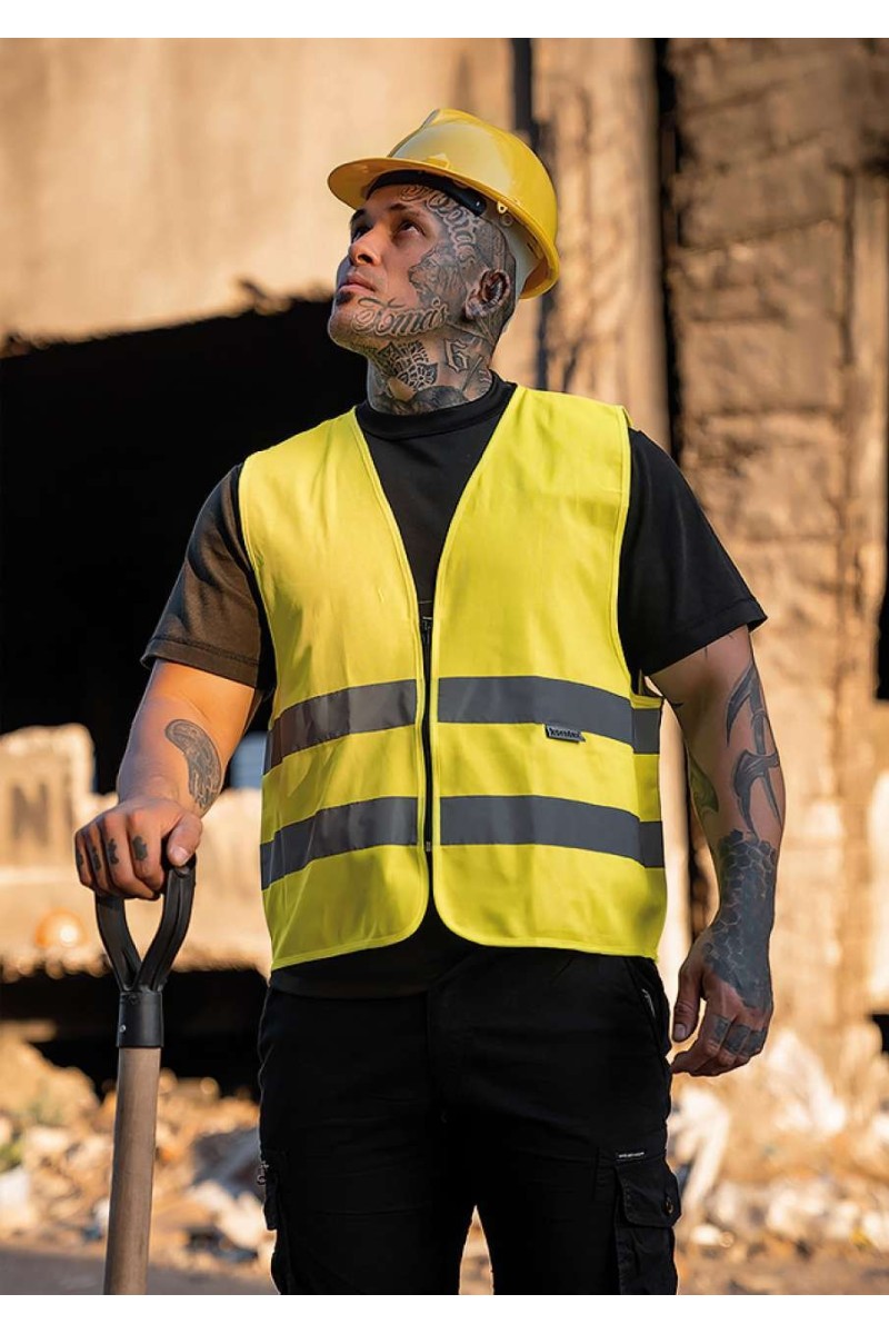 SAFETY VEST WITH ZIPPER "COLOGNE"