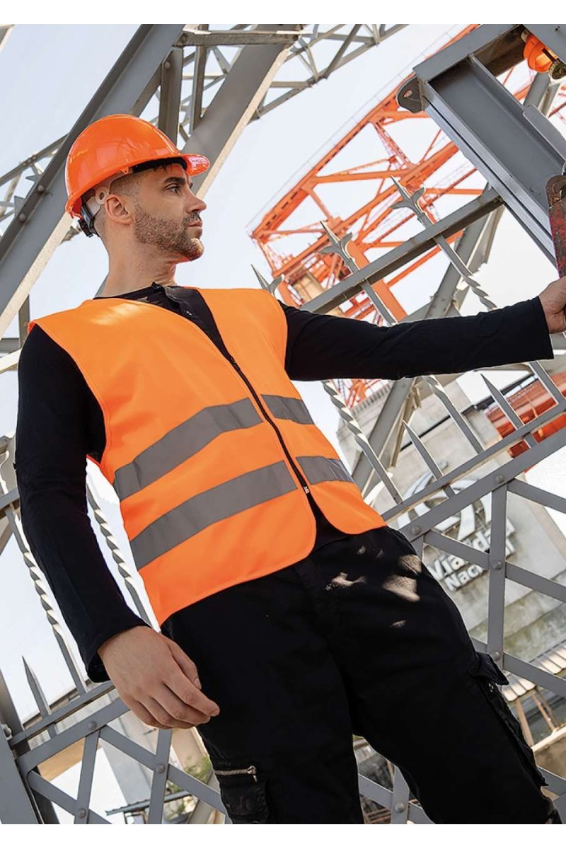 SAFETY VEST WITH ZIPPER "COLOGNE"