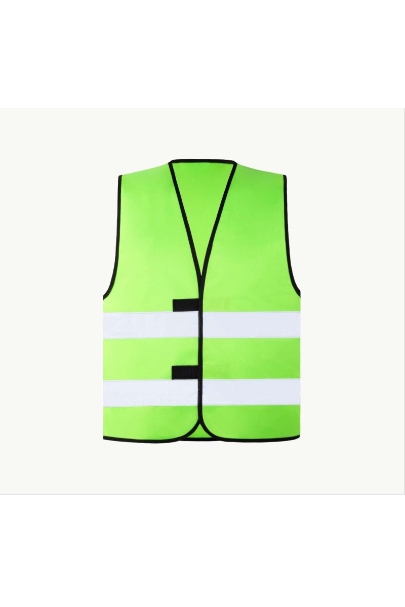 SAFETY VEST "WOLFSBURG" - BLACK HEM