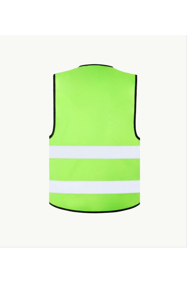 SAFETY VEST "WOLFSBURG" - BLACK HEM