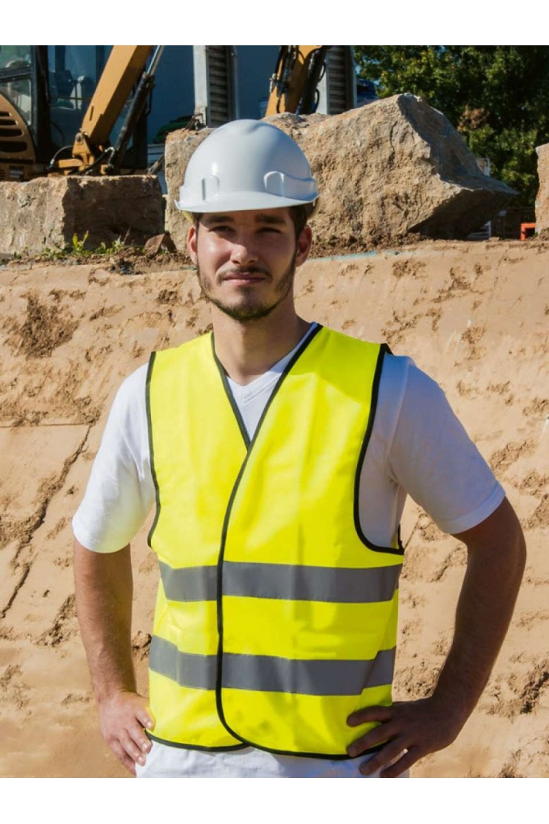 VESTĂ DE SIGURANȚĂ "WOLFSBURG" - TIV NEGRU