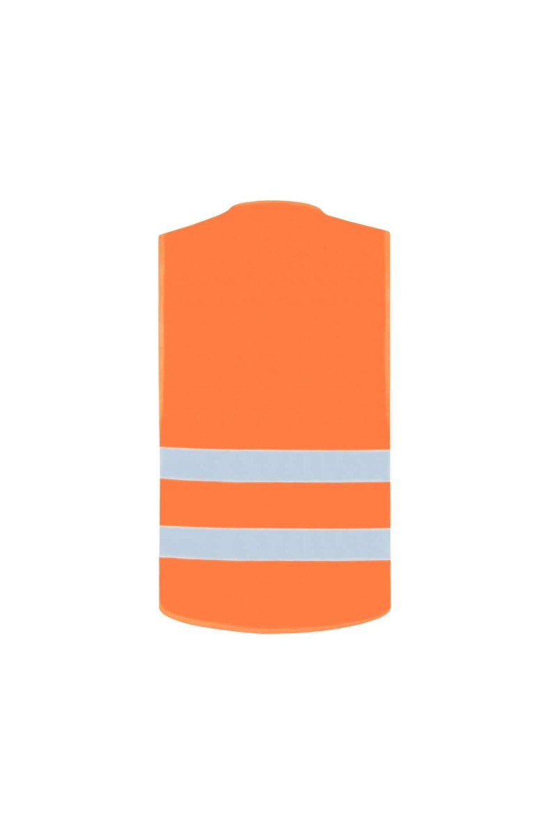 BASIC SAFETY VEST FOR PRINT "KARLSRUHE" - 2 VELCRO