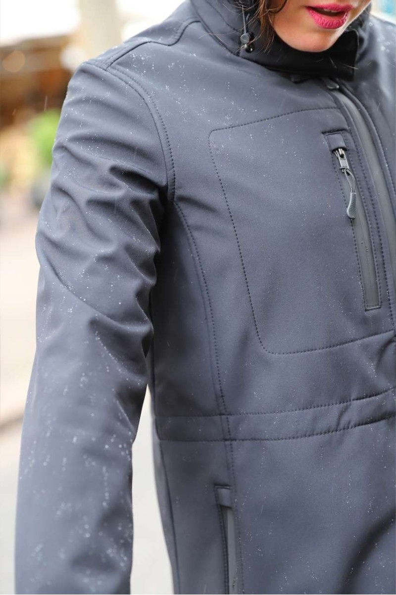 NEOBLU ACHILLE - WOMEN’S SOFTSHELL LONG JACKET