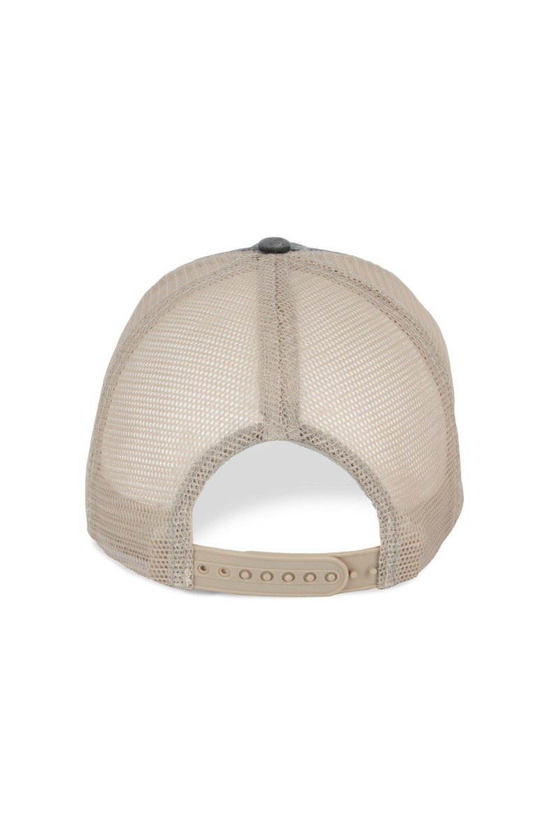 ECO-FRIENDLY UNISEX RIPPED EFFECT TRUCKER CAP