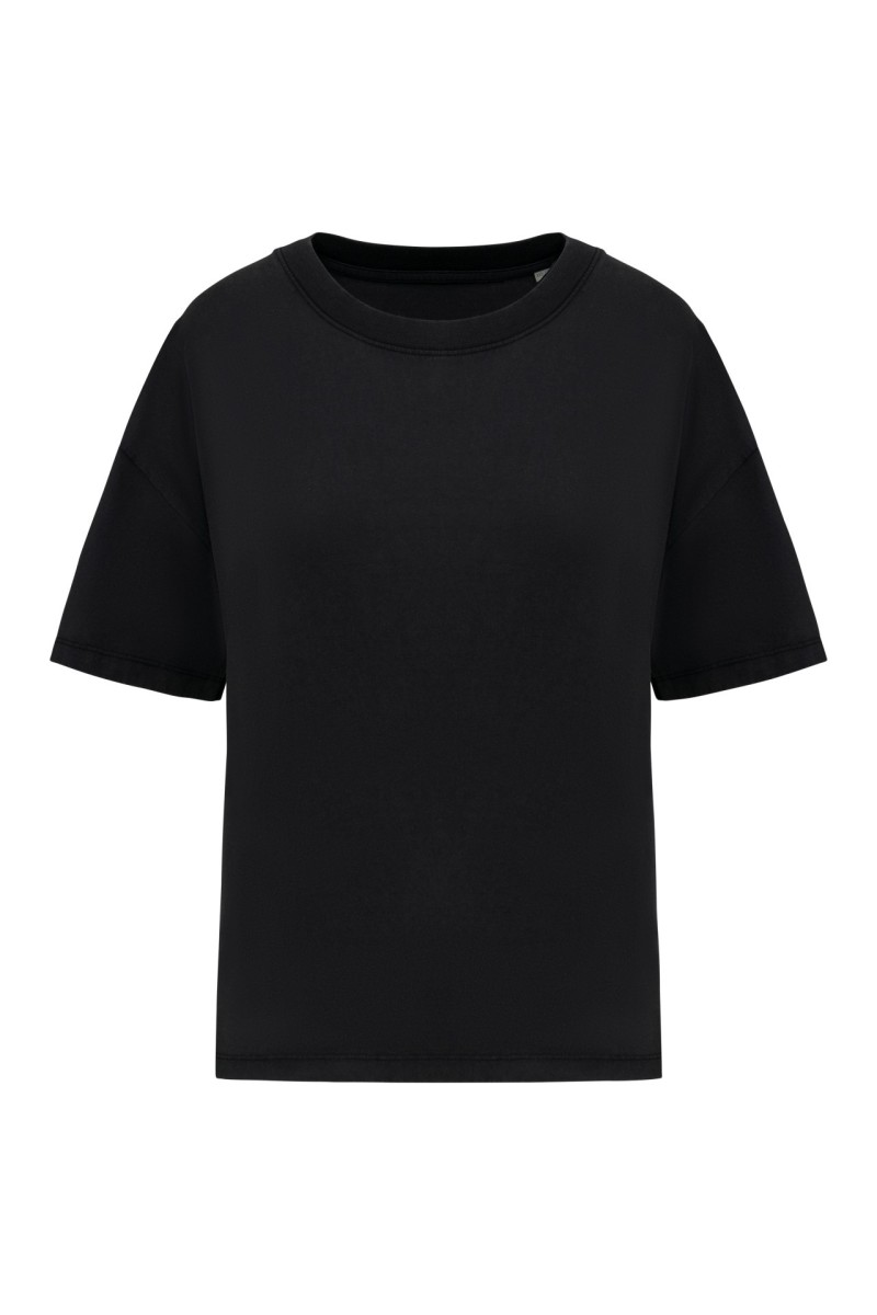 TRICOU SUPRADIMENSIONAT CU EFECT SPĂLAT PENTRU FEMEI