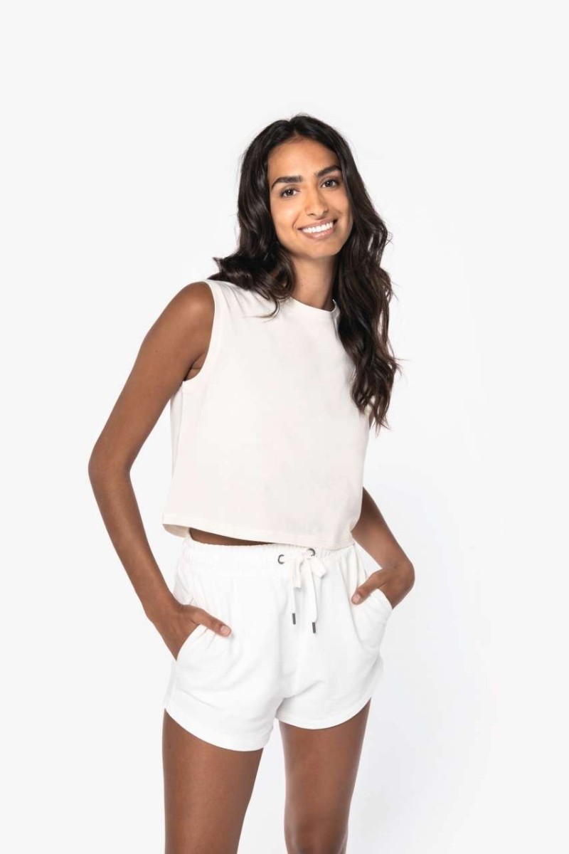 TRICOU ECOLOGIC FĂRĂ MÂNECI PENTRU FEMEI