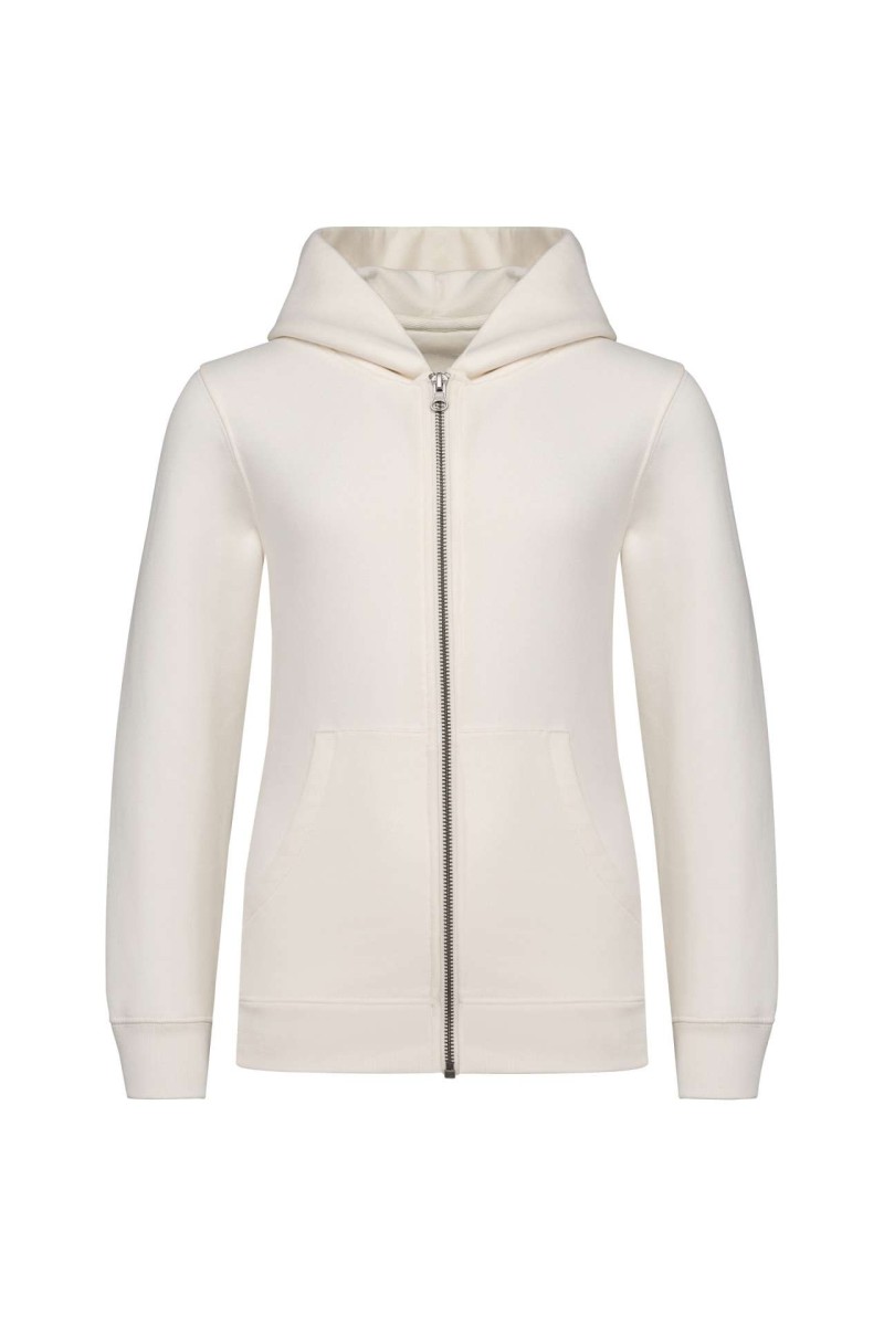 ECO-FRIENDLY KIDS’ FULL ZIP HOODED SWEATSHIRT