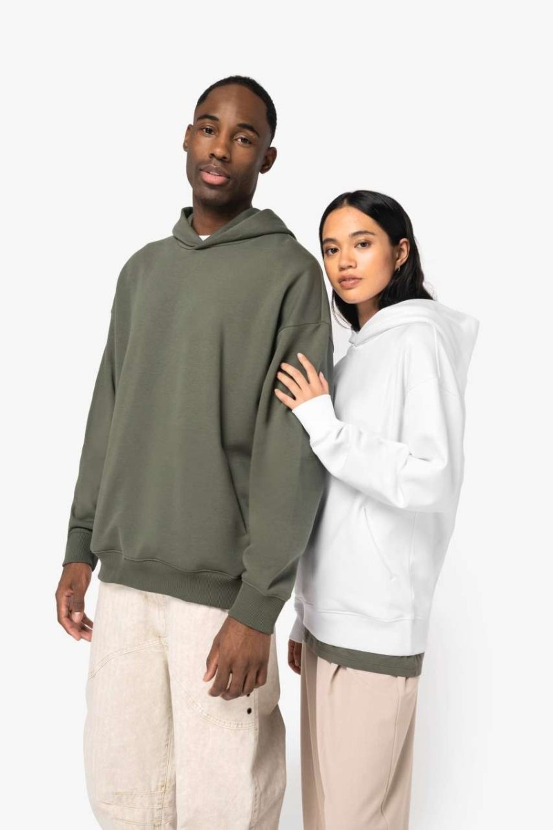 HANORAC CU GLUGĂ UNISEX SUPRADIMENSIONAT