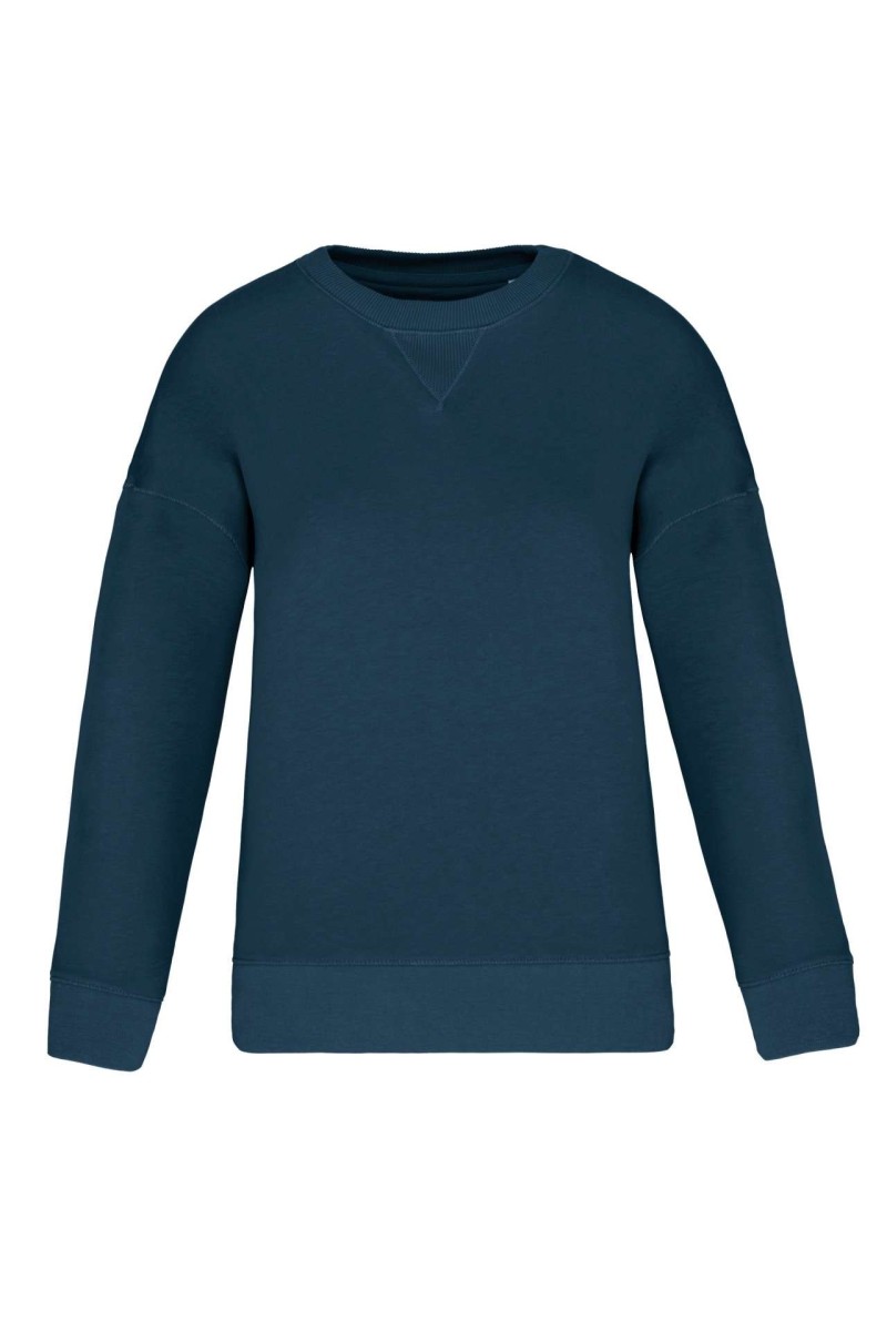 ECO-FRIENDLY LADIES’ DROP-SHOULDER SWEATSHIRT