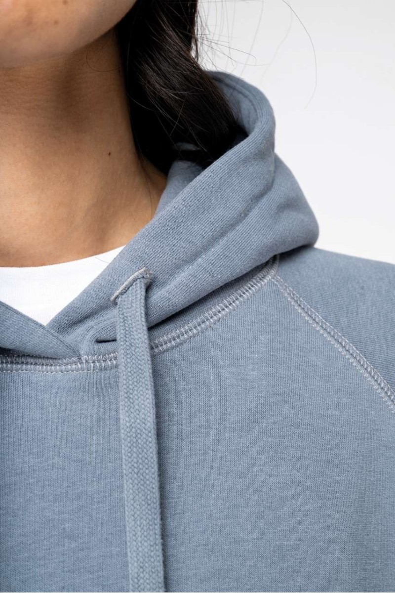 LADIES' ECO-FRIENDLY RAGLAN HOODED SWEATSHIRT