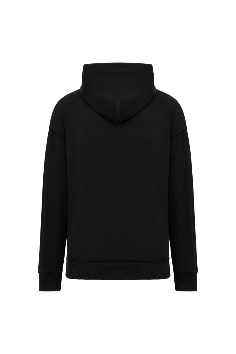 UNISEX WASHED EFFECT OVERSIZE HOODED SWEATSHIRT