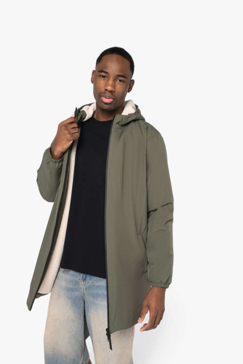 UNISEX SHERPA-LINED WATERPROOF JACKET