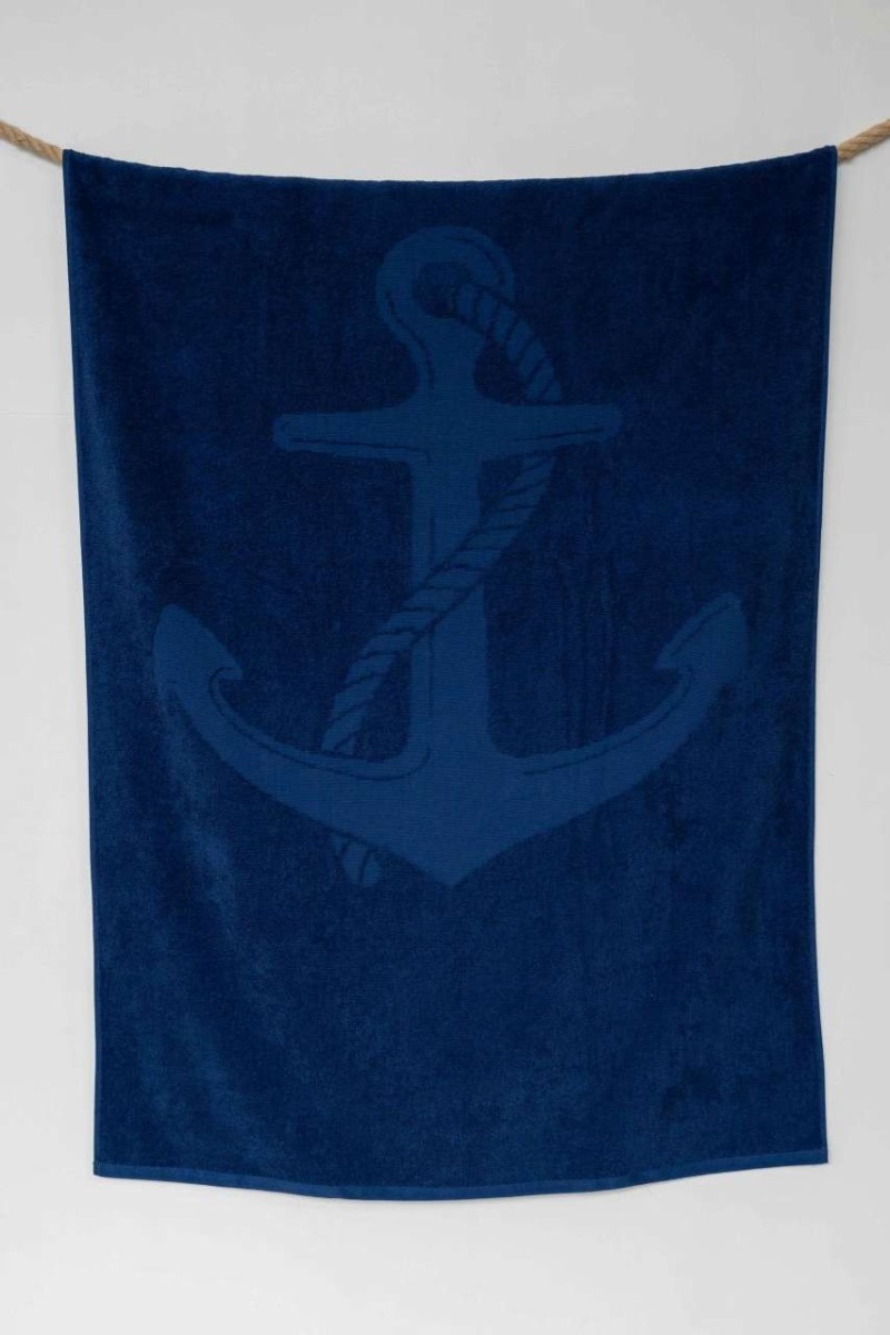 PROSOP DE PLAJĂ OLIMA "ANCHOR" JACQUARD