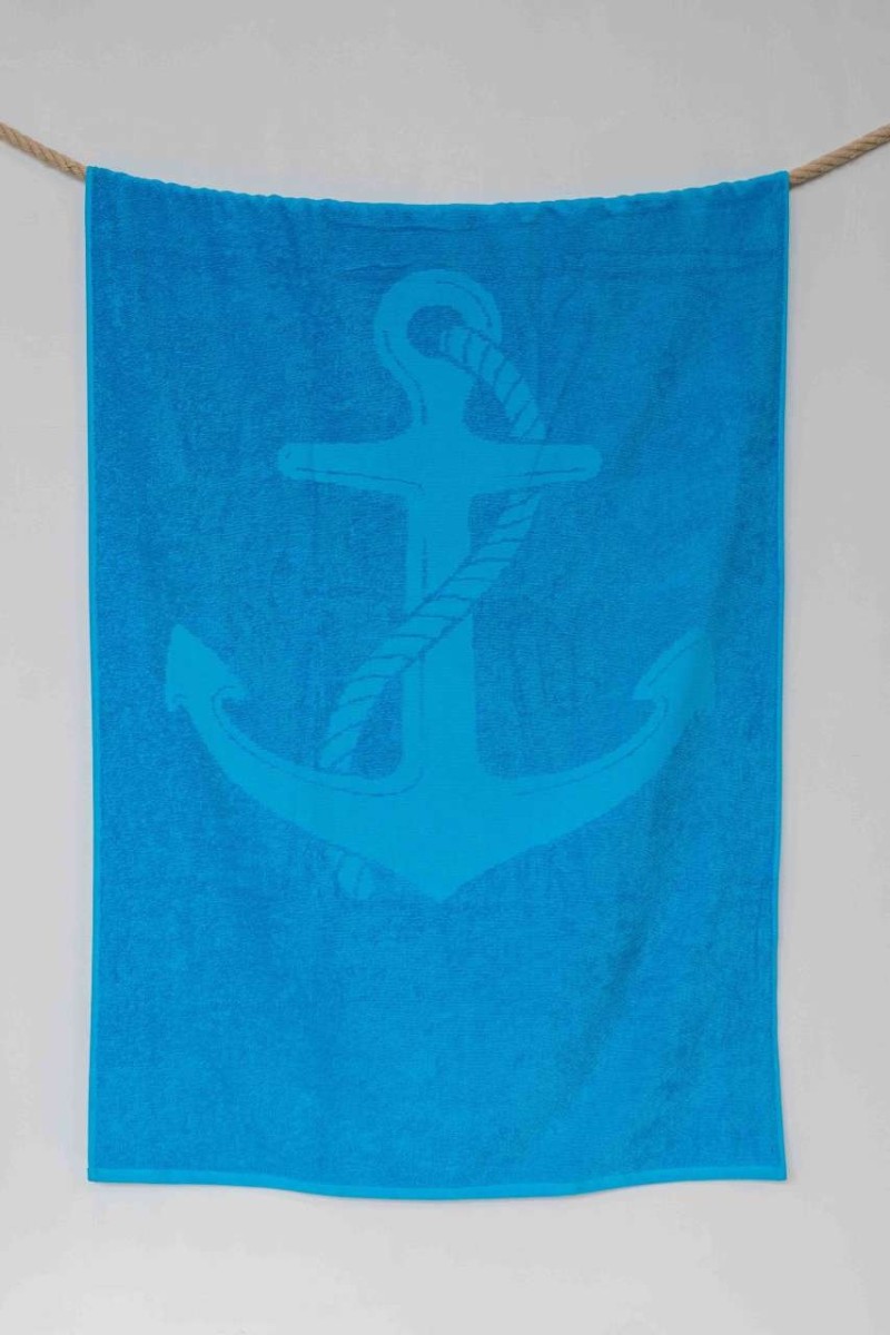 PROSOP DE PLAJĂ OLIMA "ANCHOR" JACQUARD