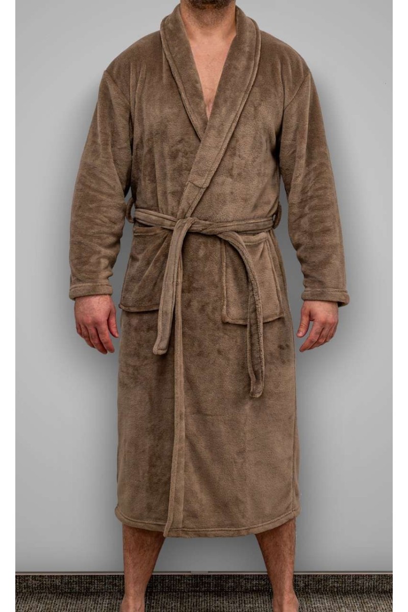 OLIMA CORAL FLEECE BATHROBE