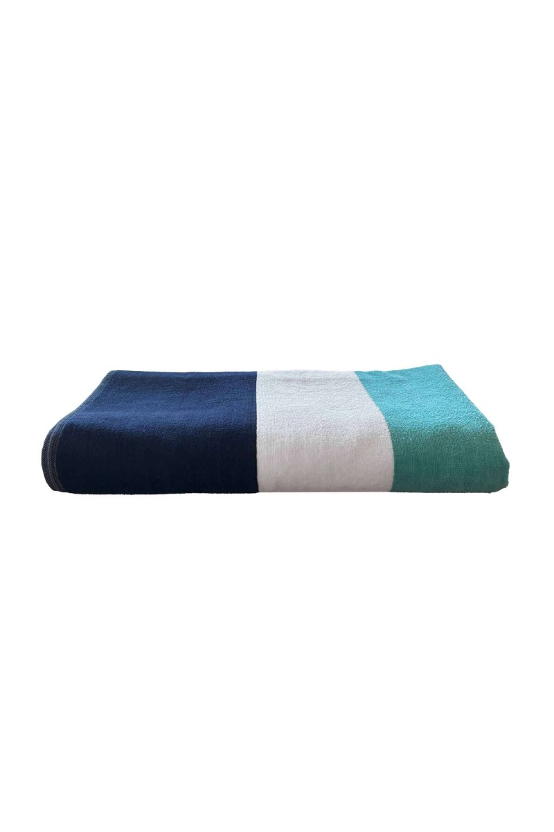 OLIMA „NAUTICAL STRIPE” BEACH VELOUR TOWEL