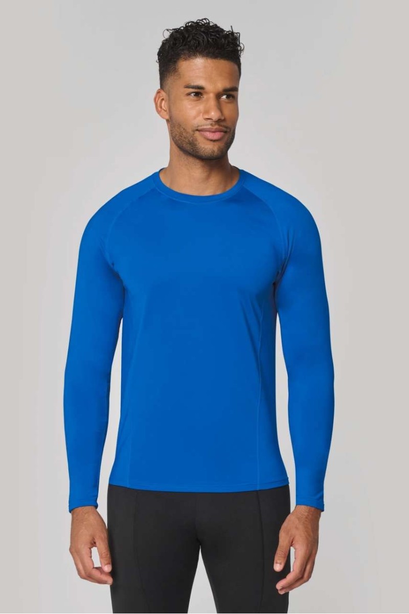 ADULTS' LONG-SLEEVED BASE LAYER SPORTS T-SHIRT