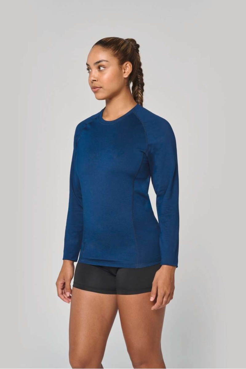 TRICOU SPORT PENTRU ADULȚI CU MÂNECĂ LUNGĂ ȘI STRAT DE BAZĂ