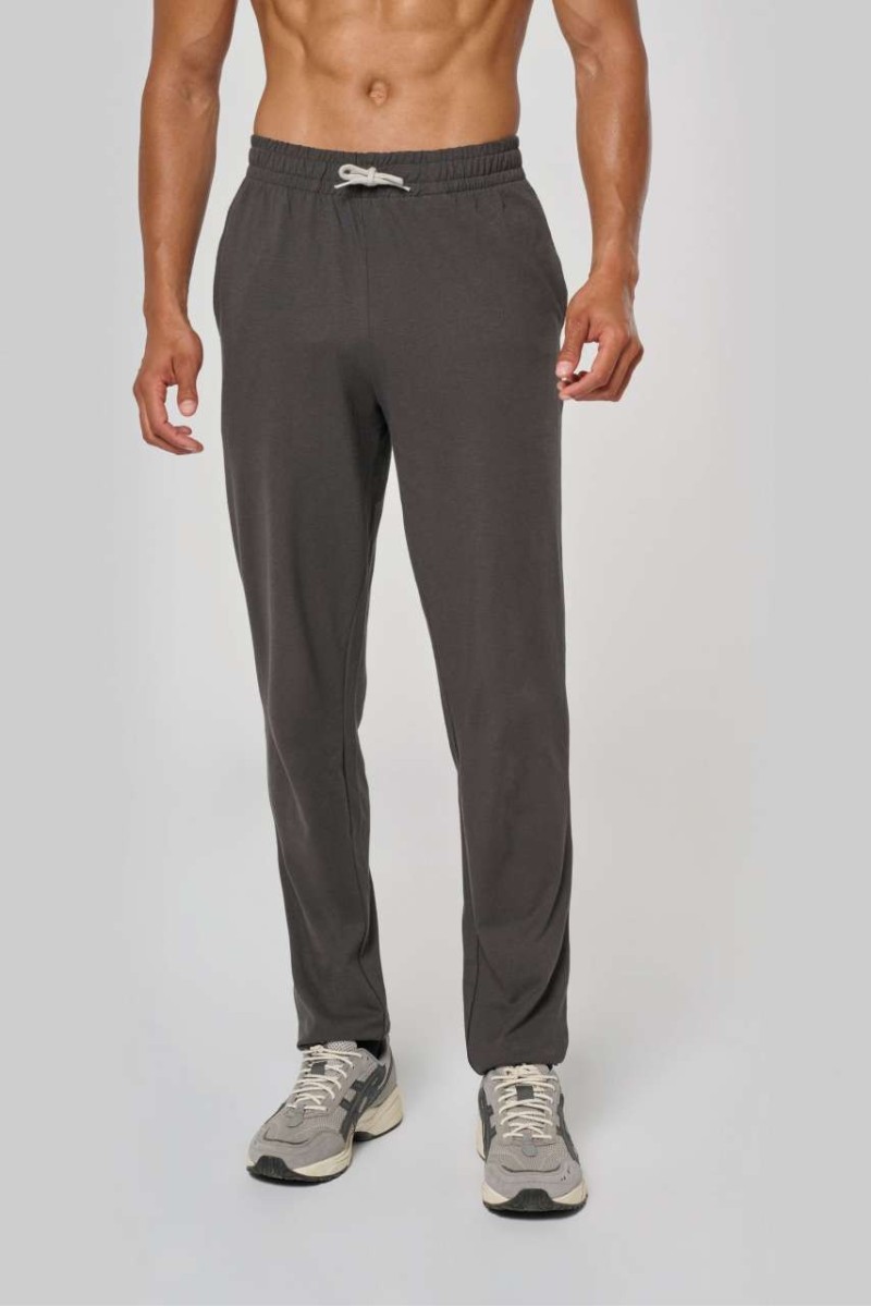 PANTALONI DE TRENING UNISEX DIN BUMBAC UȘOR