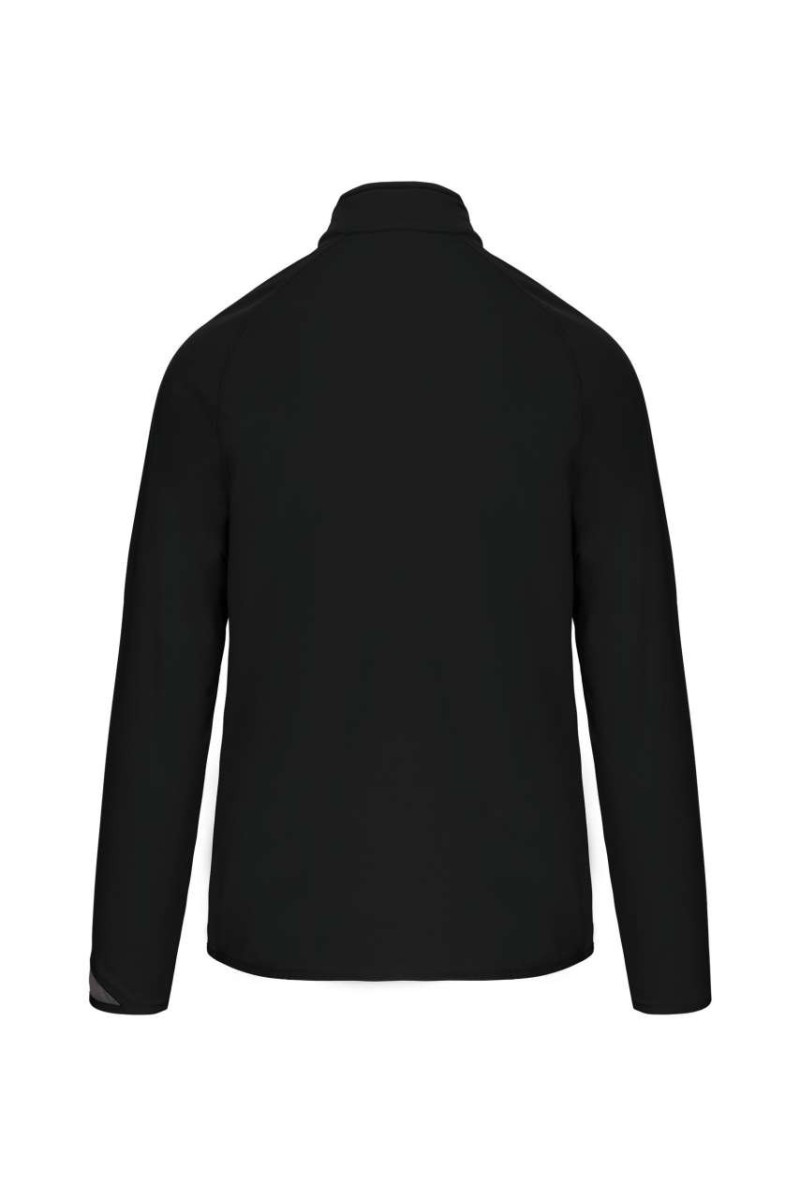 ADULTS' ZIP NECK TRAINING TOP