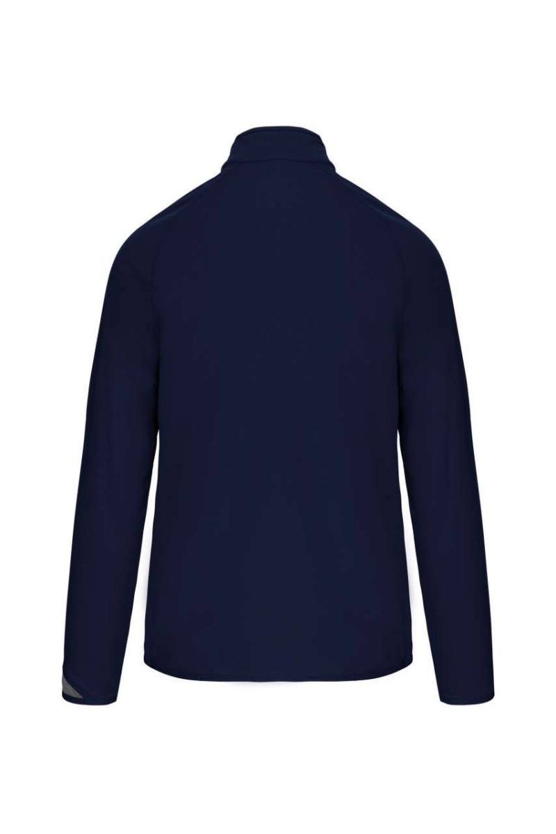 ADULTS' ZIP NECK TRAINING TOP