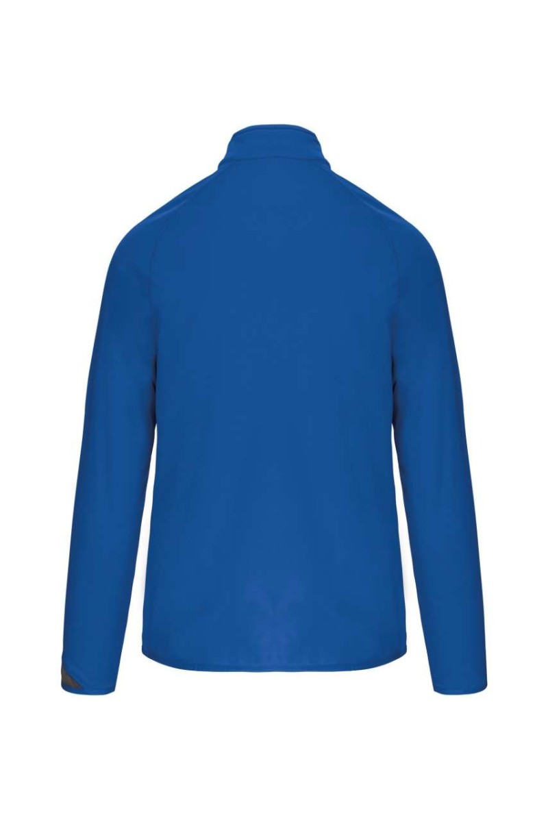 ADULTS' ZIP NECK TRAINING TOP