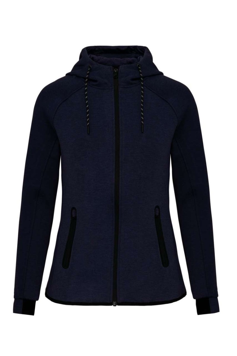 LADIES’ HOODED SWEATSHIRT