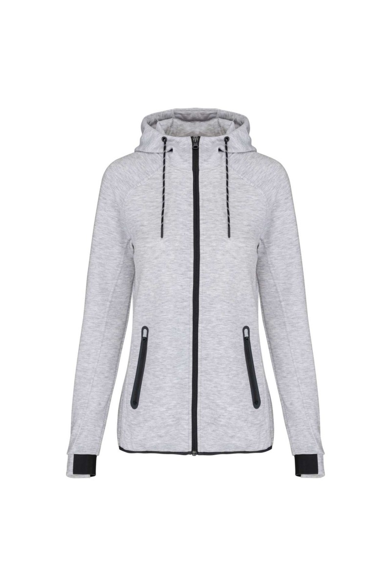 LADIES’ HOODED SWEATSHIRT
