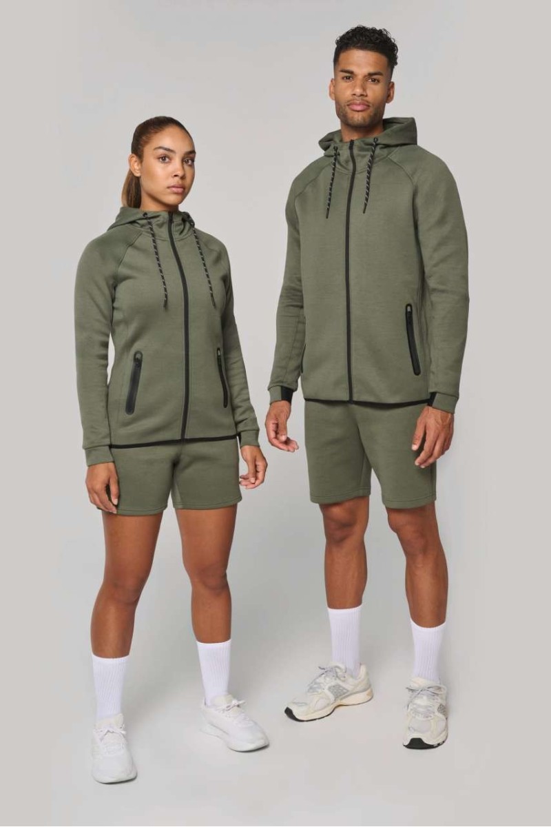 LADIES’ HOODED SWEATSHIRT