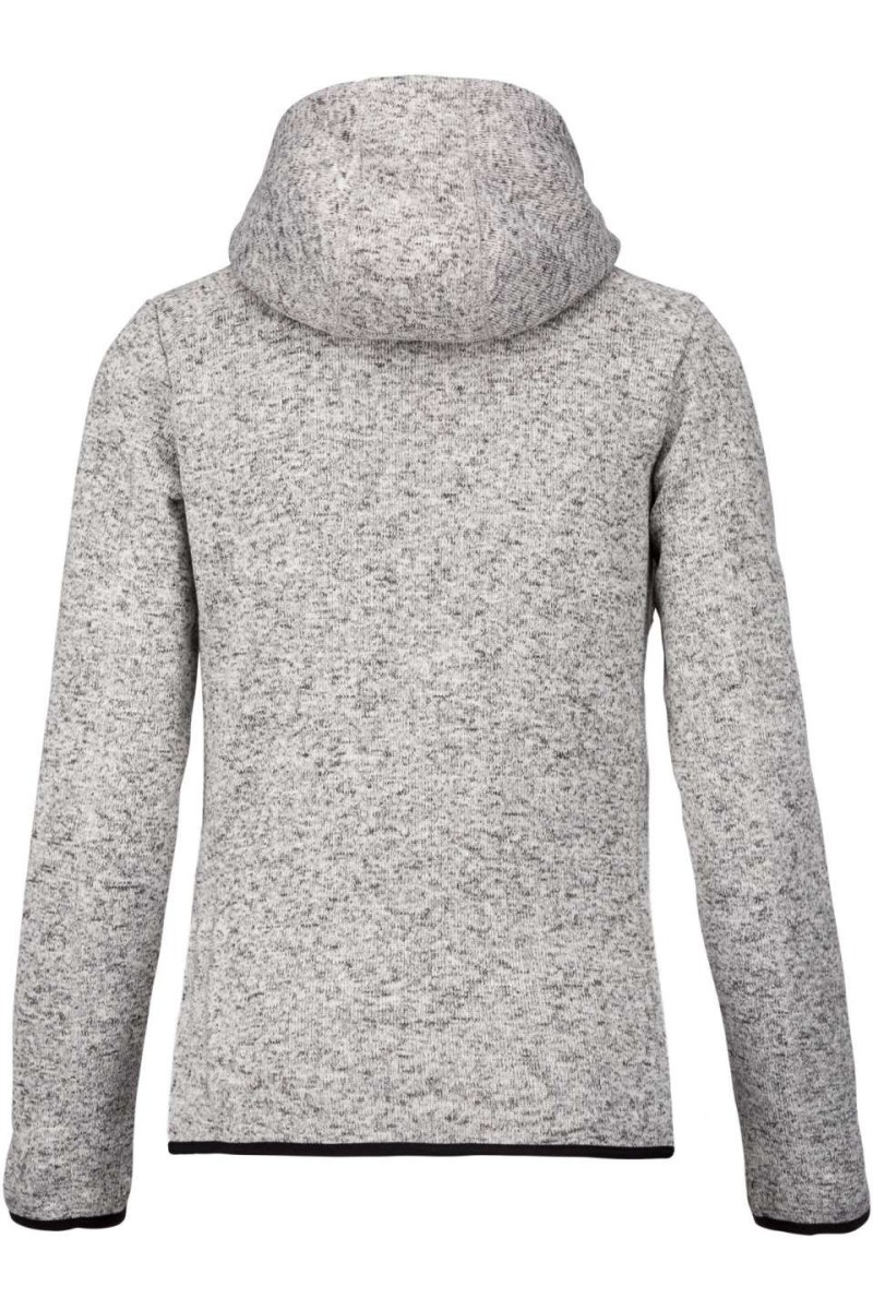 LADIES’ HEATHER HOODED JACKET