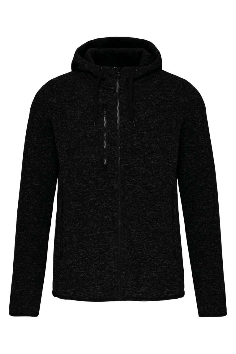 LADIES’ HEATHER HOODED JACKET