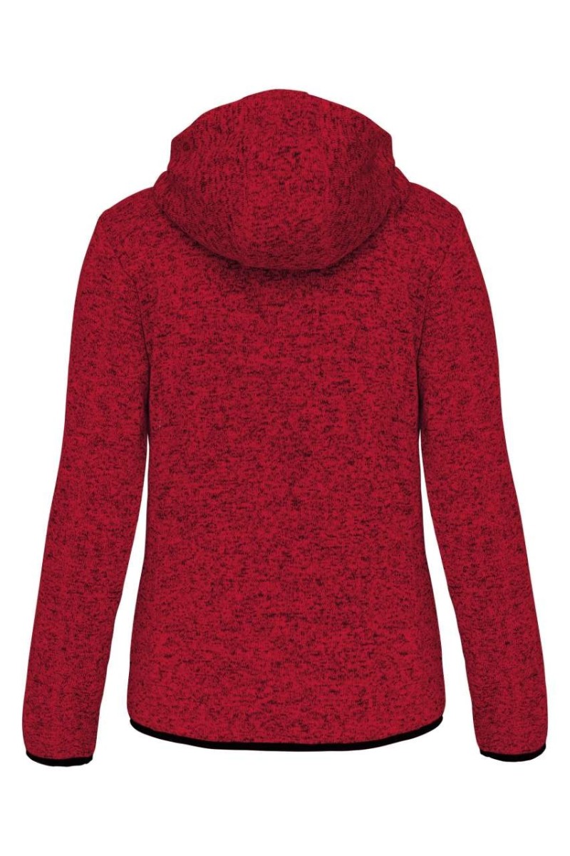 LADIES’ HEATHER HOODED JACKET