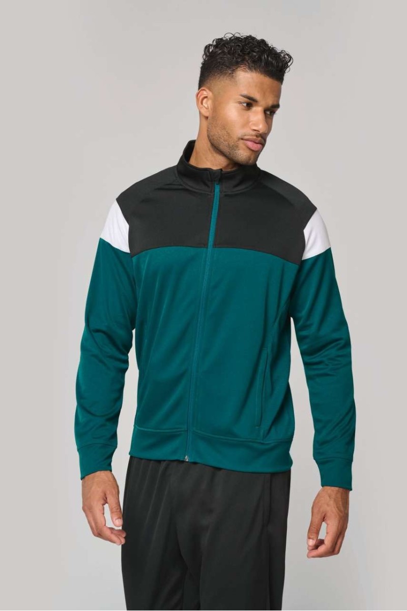 ADULT ZIPPED TRACKSUIT JACKET