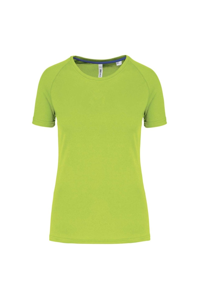 LADIES' RECYCLED ROUND NECK SPORTS T-SHIRT