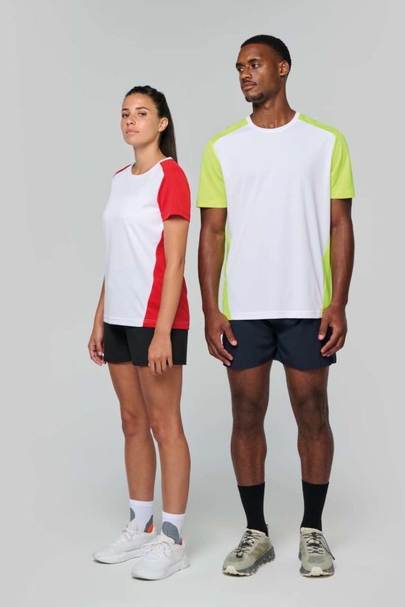 LADIES' ECO-FRIENDLY TWO-TONE SPORT T-SHIRT