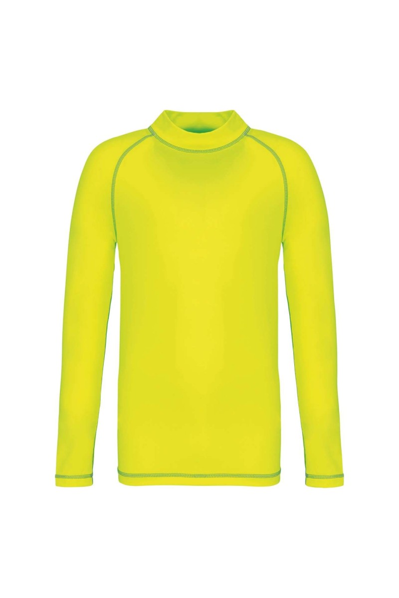 TRICOU TEHNIC CU MÂNECĂ LUNGĂ PENTRU COPII CU PROTECȚIE UV