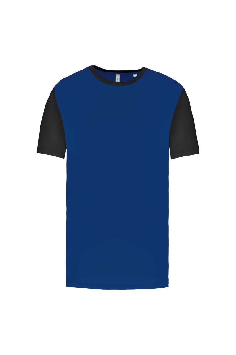 TRICOU CU MÂNECĂ SCURTĂ BICOLOR PENTRU ADULȚI
