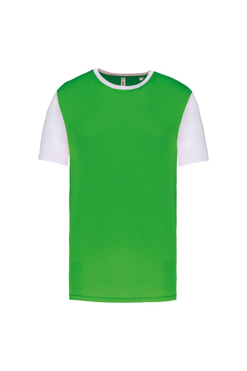 TRICOU CU MÂNECĂ SCURTĂ BICOLOR PENTRU ADULȚI