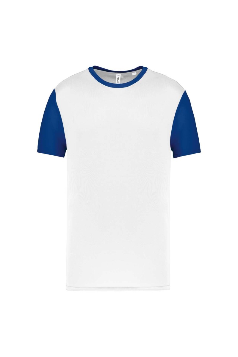 TRICOU CU MÂNECĂ SCURTĂ BICOLOR PENTRU ADULȚI