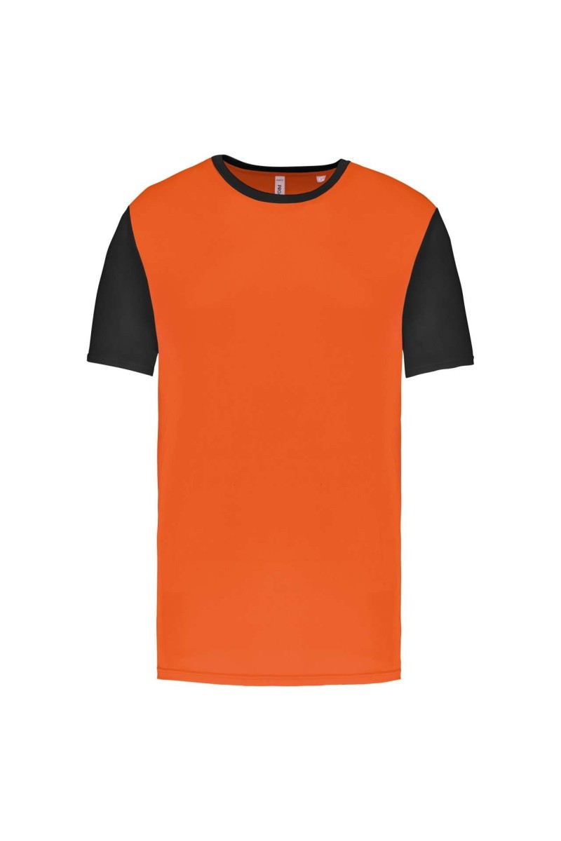 TRICOU CU MÂNECĂ SCURTĂ BICOLOR PENTRU ADULȚI
