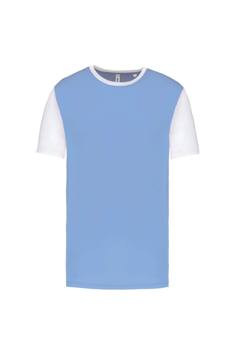 TRICOU CU MÂNECĂ SCURTĂ BICOLOR PENTRU ADULȚI